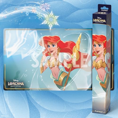 Ravensburger Disney Lorcana TCG Playmat Featuring Ariel - Sonic Warrior - Protects Cards - Versatile Game, Desk, or Mouse Pad - Suitable for Ages 8+ by Ravensburger - Image 6