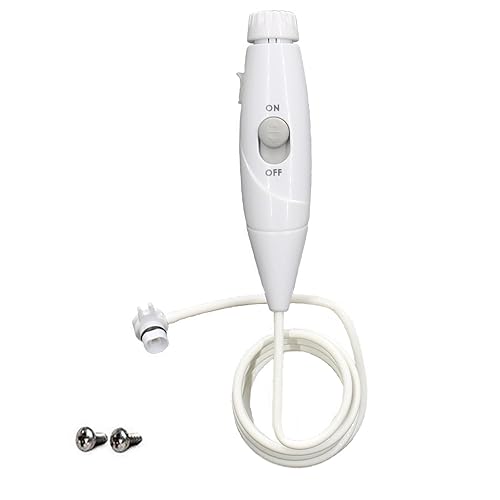 Manguera de higiene bucal Mango de plástico Accesorios para irrigador oral Wp-100 WP-900 Manguera de agua Mango de plástico compatible con irrigador