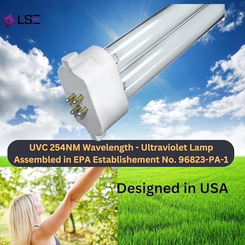 Lámpara UV LSE Lighting GPL36 36W 16" con base 4 pines miniatura 3