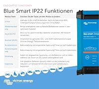 Victron Energy Blue Smart Batterie Ladegerät 12-Volt 15 Ampere 230V - Autobatterie Ladegerät - Batterieerhaltungsgerät und Desulfator - IP22 Geschützt - Bluetooth - 1 Ausgang - CEE 7/7 – Ansicht 6