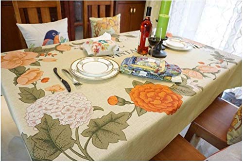 Nappe de table rectangulaire style européen MU moderne pour café et salle à manger
