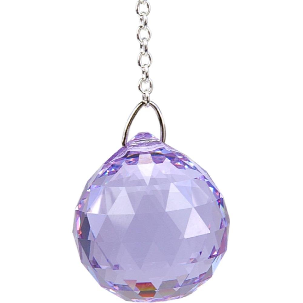 Boule de Cristal à facettes 30 mm Violet : Sahasrara