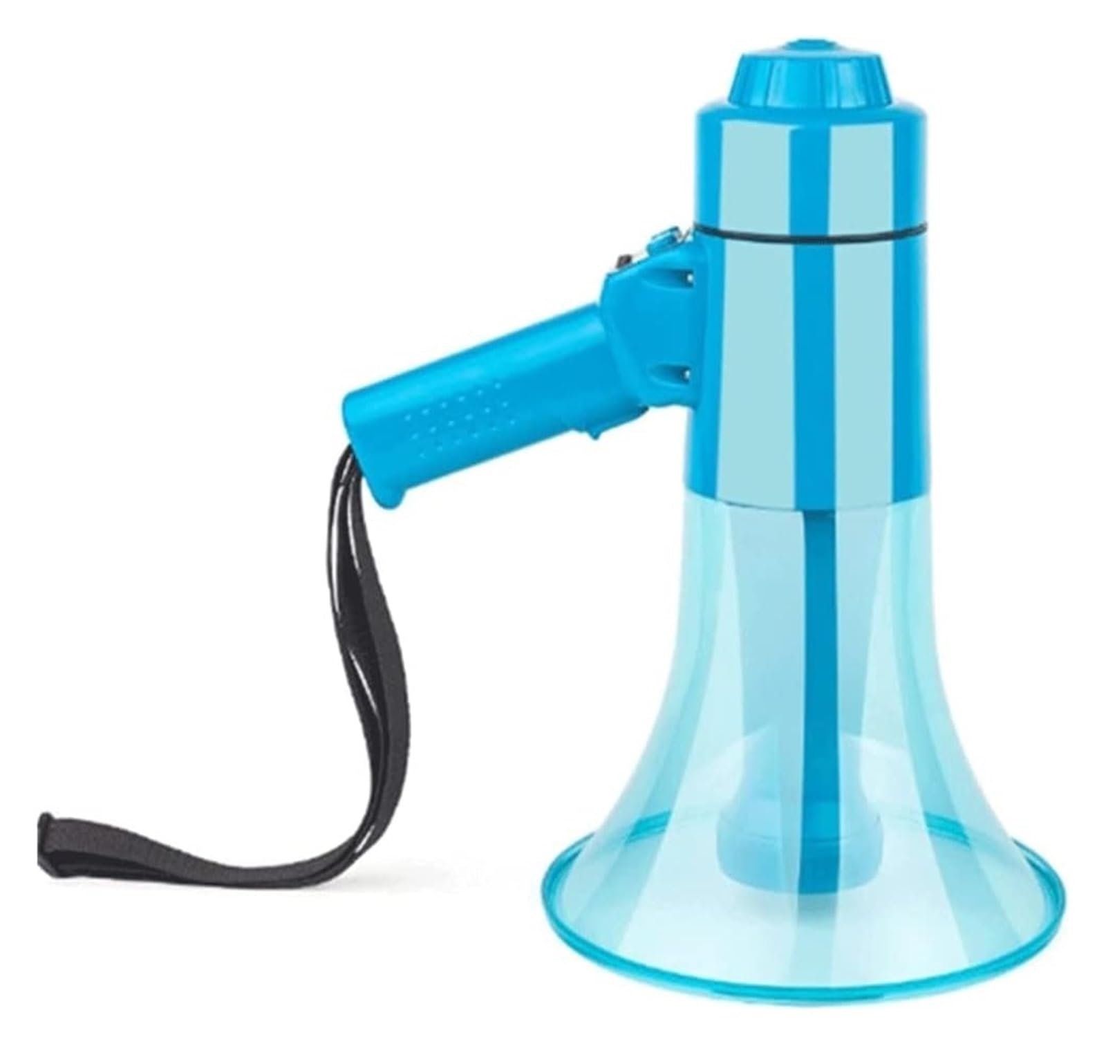 Megáfono portátil Resistente al Agua con Control de Volumen y luz LED de 1,5 W, Ligero y portátil.