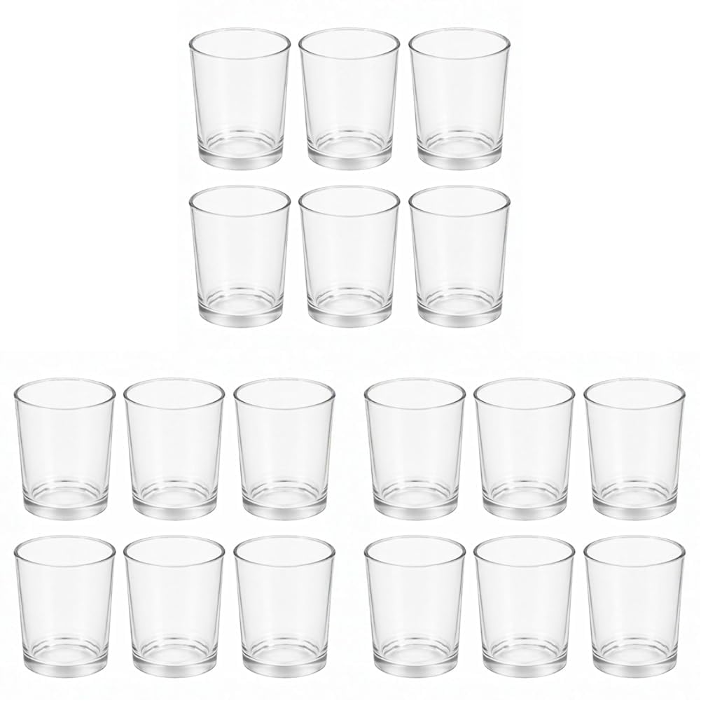 Verres à shot alpina en verre robuste, l'élégance minimaliste pour tables modernes