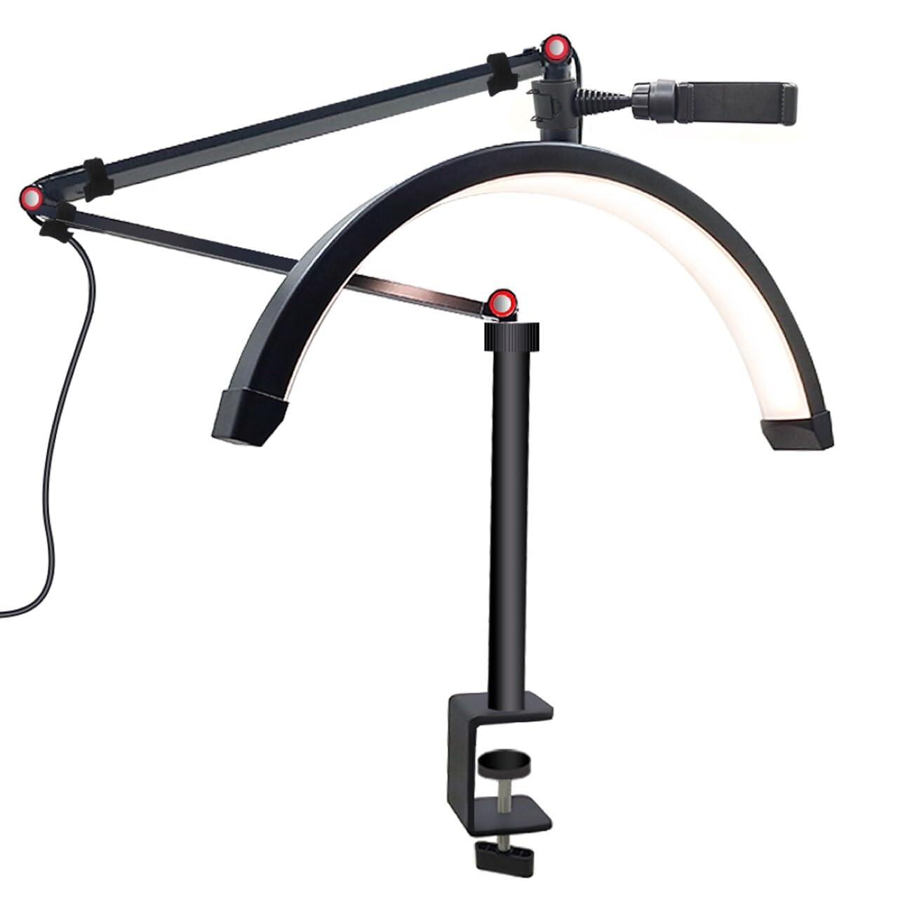 Faltbares Beauty Light LED Lampe für zB. Wimpern Gesichtsschönheit Augenbrauen