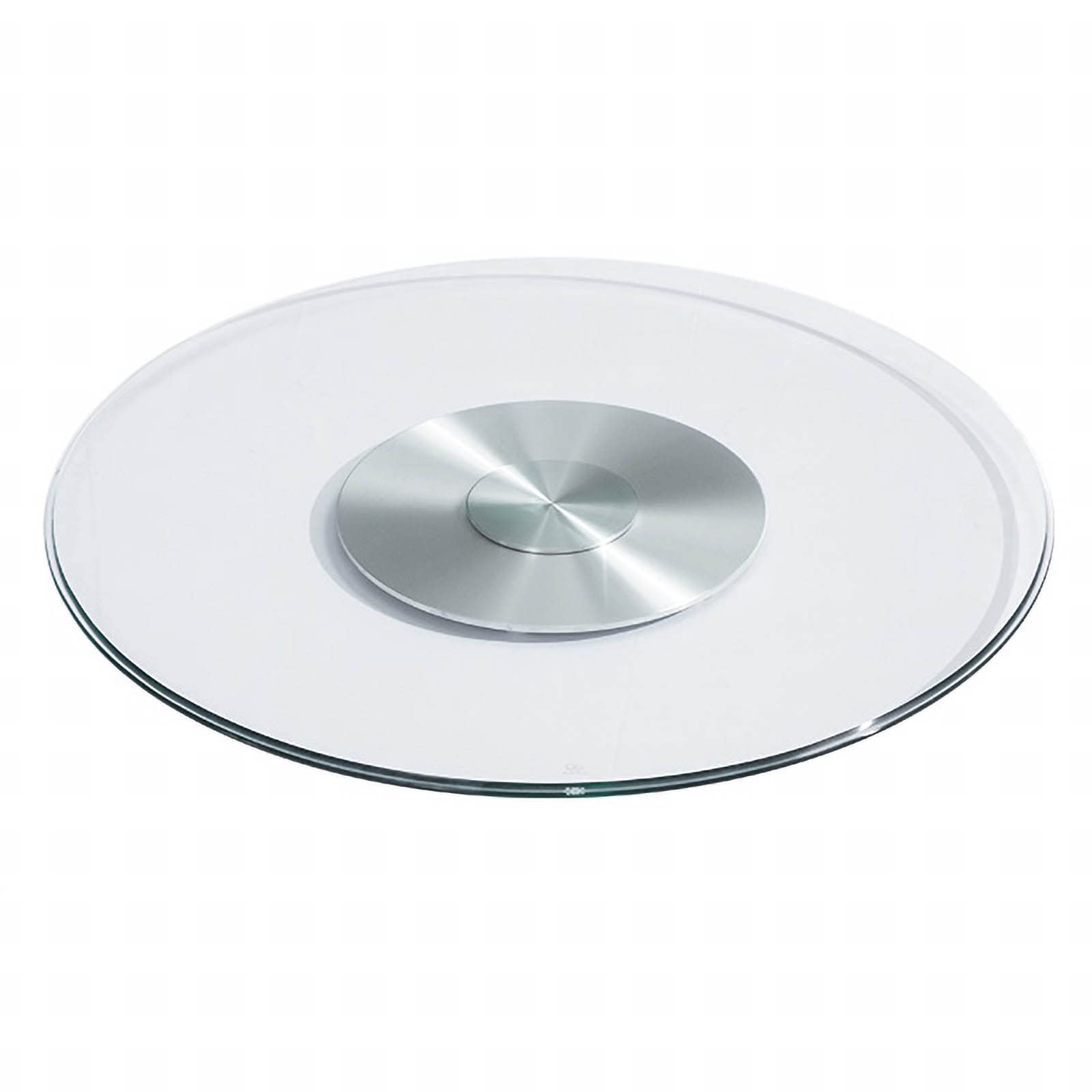 Plateau tournant de table en verre trempé 85 cm LUNEZY pour grand restaurant
