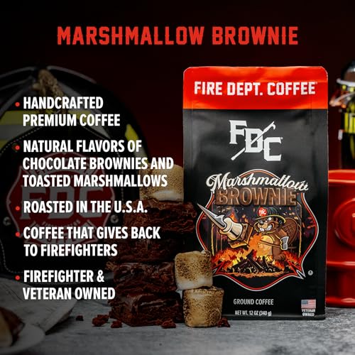 Fire Department Marshmallow Brownie