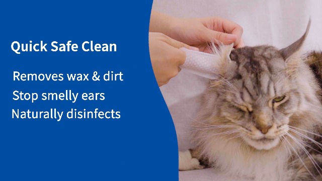 Wellix Pet Ear Cleaner Wipes for Dogs&Cats (100count) - Pure Chamomile Honeysuckle Dog Cleaning Finger Wipes - Natural Treatment for Itch Relief and Ear Infections - 2 Packs - image 7