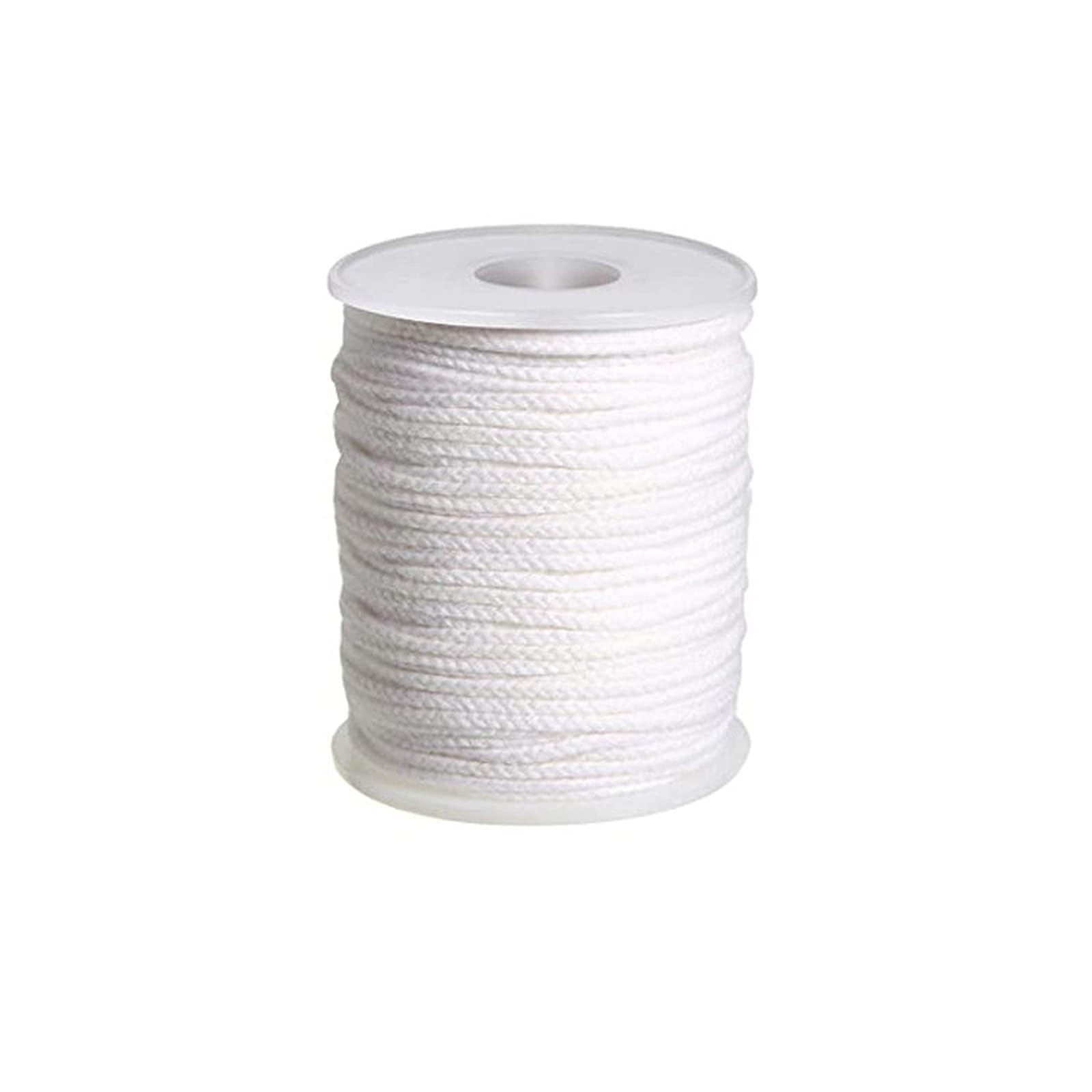 260 Foot Candle Wicks, 24 PLY Braided Candle Wick Spool, Cotton & Paper Interwoven Core, Candle Wicks for Candle Making, Candle Wick Roll for DIY Candle Craft Making (Normal)