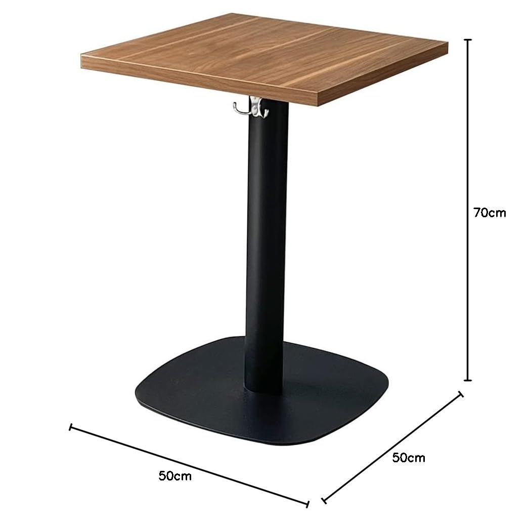 Amazon.co.jp: 業務用 カフェテーブル 500×500×H700 角丸ベース 
