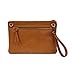 Joy Susan Women's Fashion Purse Quinn Woven Convertible Crossbody Clutch - Cognac