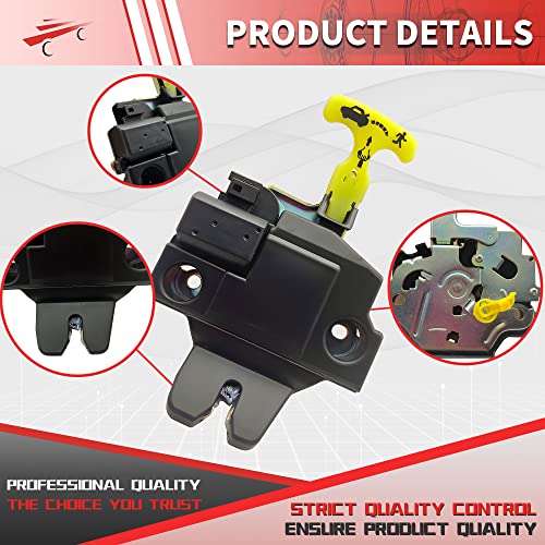 Image of OKAY MOTOR Trunk Latch Lock Actuator Assembly for 2007-2012 Toyota Yaris 1.5L 64610 52100