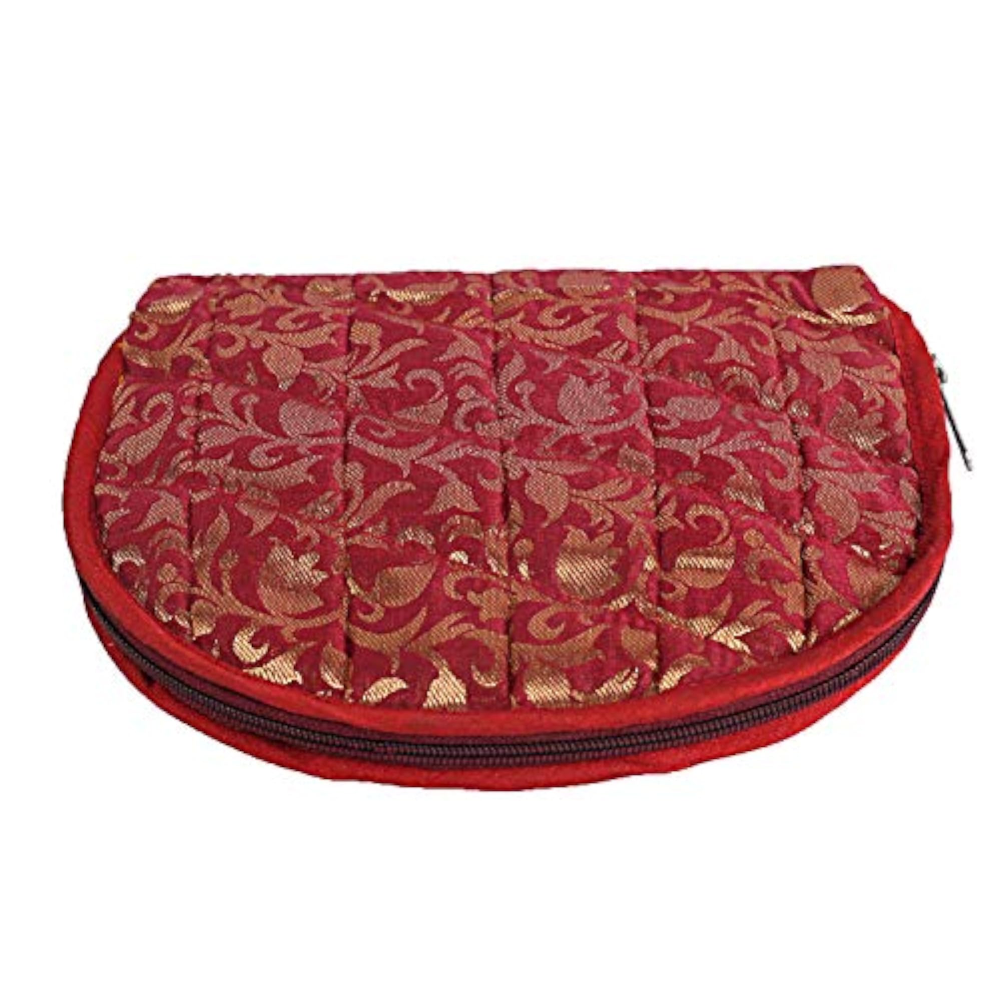 Cotton Jewellery Pouch Kit, Red