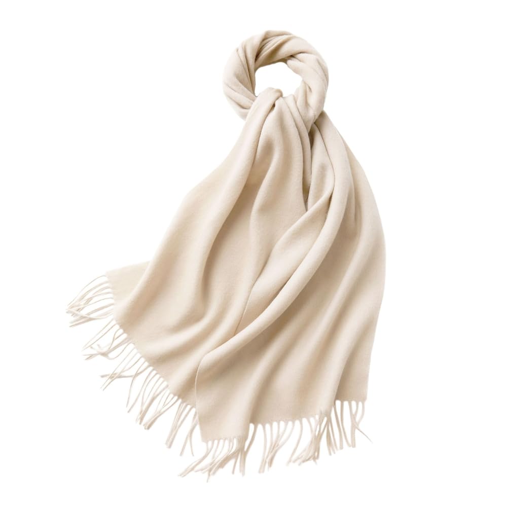 100% Wool Scarf, Thick Warm Fall Winter Scarf Shawls and