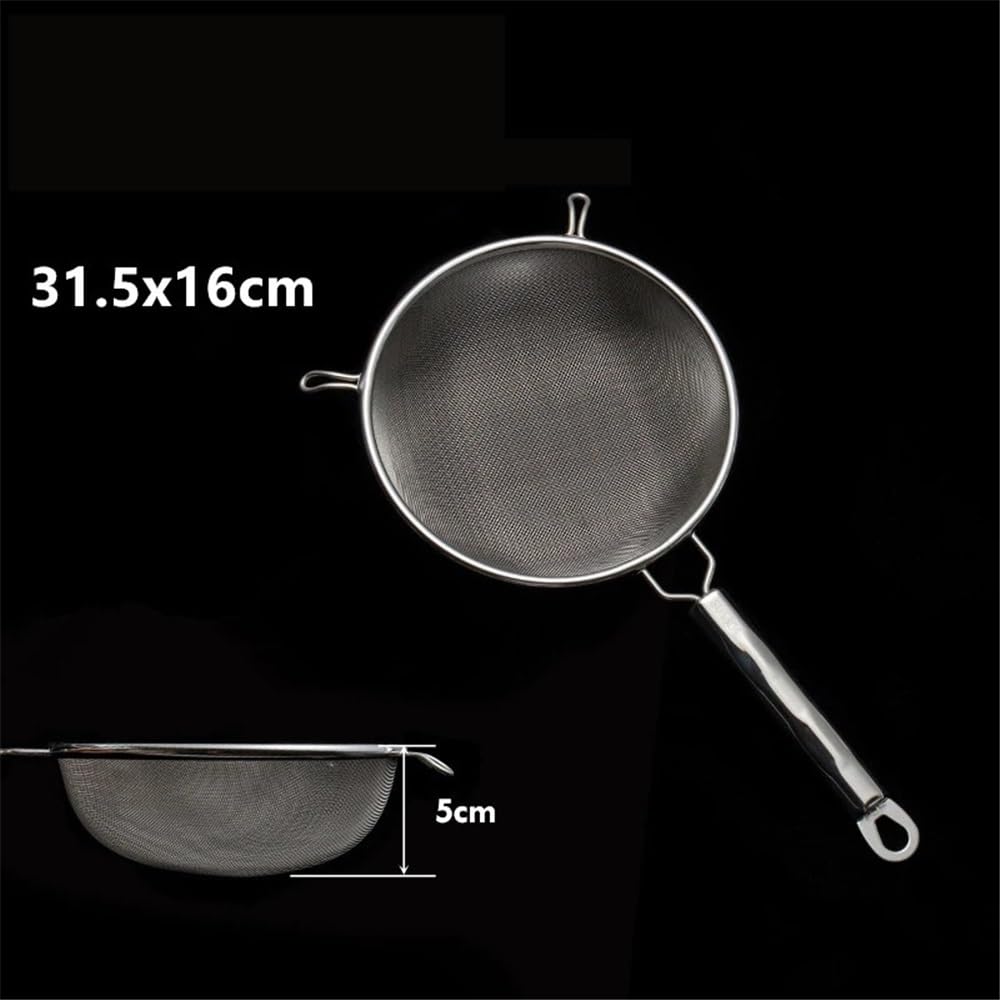 Cesta Para Freír De Acero Inoxidable, Colador De Malla Fina, Cuchara Con Gancho, Olla Caliente, Filtro De Tamiz De Harina De Soja, Cuchara Para Freír, Utensilio De Cocina, Herramienta De Cocina, M