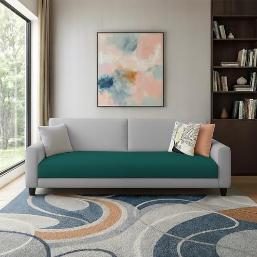 Image of Kathleen 3 Seater Sofa Set for Living Room - Foldable Convertible Couch Furniture for Home, Office or Guest Use, Modern Designer Stylish Comfortable (Pine Grey)