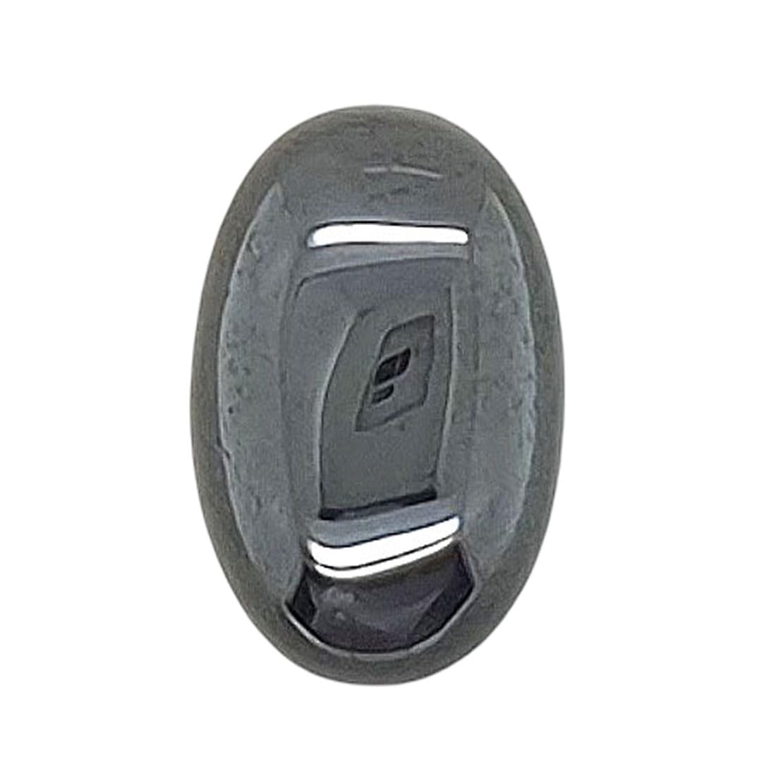 sahiba gems 22.50 Carat (25 Ratti) Natural Hematite (Gun-Metal) Loose Gemstone | Stone for Ring Bracelet, Locket & Pendant Making-picture-4