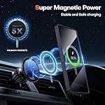 TOCOL Magnetic for Samsung Galaxy S25 Ultra Case, Kickstand with Upgraded Full Camera Protection, Compatible with Magsafe, Drop Protection Slime Cover for Samsung Galaxy S25 Ultra 6.9-Inch (Black) - Image 4