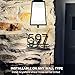 House Numbers for Outside - Address Numbers for House - Address Signs for Houses - Metal Modern House Numbers for Address on House