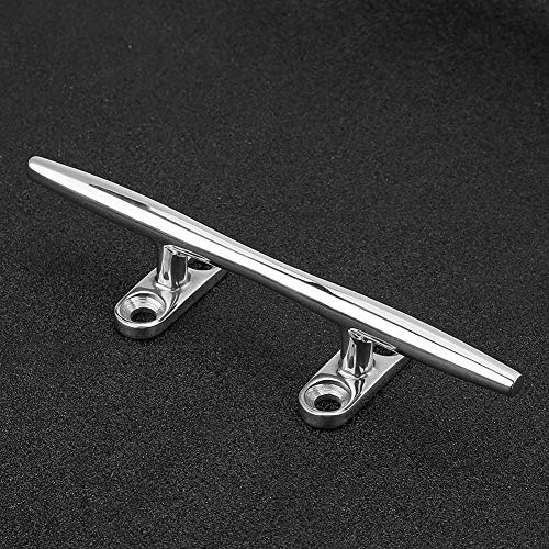 6 Stainl Steel Marine Boat Dock Deck Rope Cleat Hollow Base Bollard Cleat Undergoes Rigorous to Strict Standards Promising Meet When Ropes Place Deck