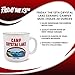 Friday the 13th Crystal Lake Ceramic Camper Mug | BPA-Free Travel Coffee Cup For Espresso, Caffeine, Cocoa, Beverage | Home & Kitchen Essentials | Horror Movie Gifts and Collectibles | Holds 20 Ounces