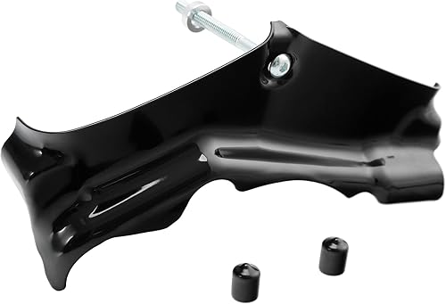 Miniatura 3 de XMT-MOTO Cubierta de base de cilindro de hierro para Harley Touring Street Glide 17-23, negro