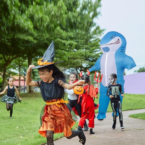 50% Off Halloween Inflatable Shark Costume for Adults & Kids