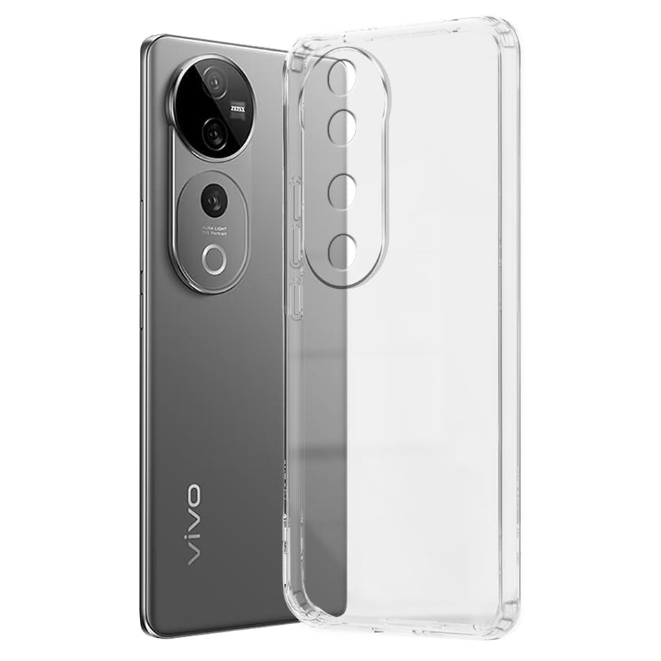 Image of Soft Rubber Back Cover Compatible Model for Vivo V2426 / T3 Ultra - Transparent
