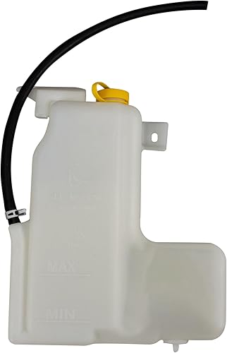 Vista 210 de TRQ Botella de desbordamiento del tanque de expansión del depósito de refrigerante del radiador compatible con Porsche Macan 2015-2018