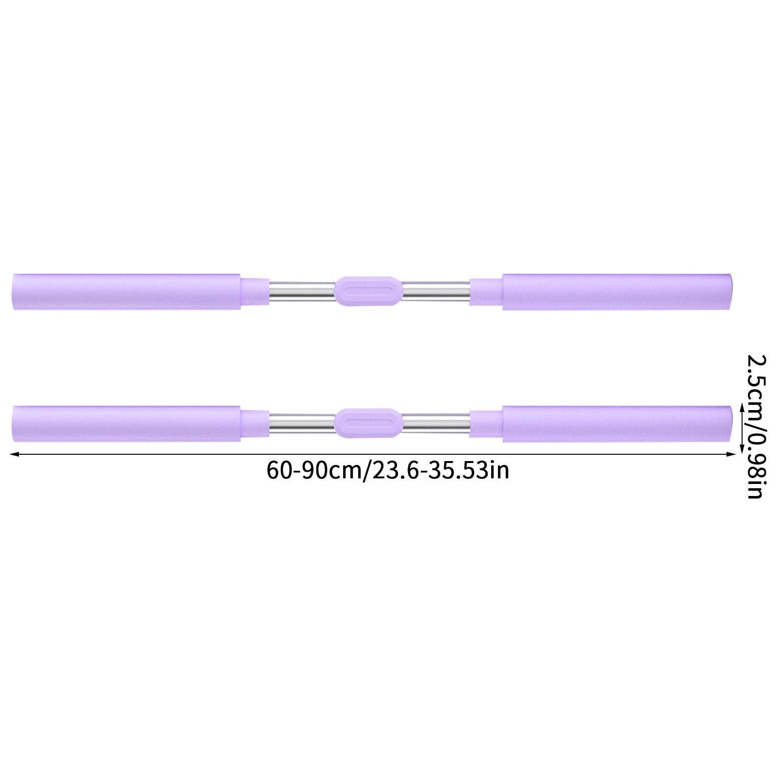 A/R Yoga-Sticks Dehnungswerkzeug - Rückenbandage Haltungskorrektur Yoga-Sticks Dehnungswerkzeug - Haltungskorrektur Buckelkorrekturstab, einziehbare Sticks für Erwachsene und Kind