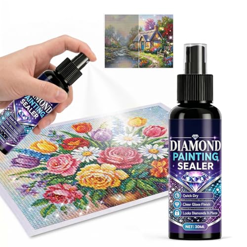 Image of Diamond Painting Sealer Spray, 2026 New Diamond Art Sealer (1, 30 Ml)