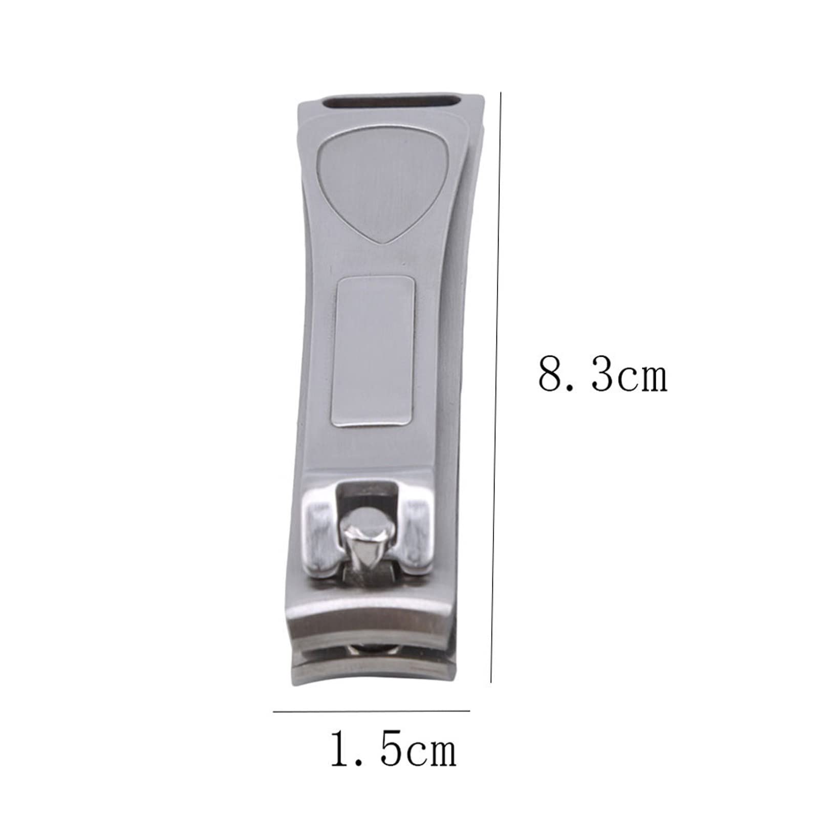 Cortaúñas, cortaúñas de Acero Inoxidable, cortaúñas, Herramientas para uñas, Tijeras de uñas Antideslizantes, Cuchillo de manicura con Lima