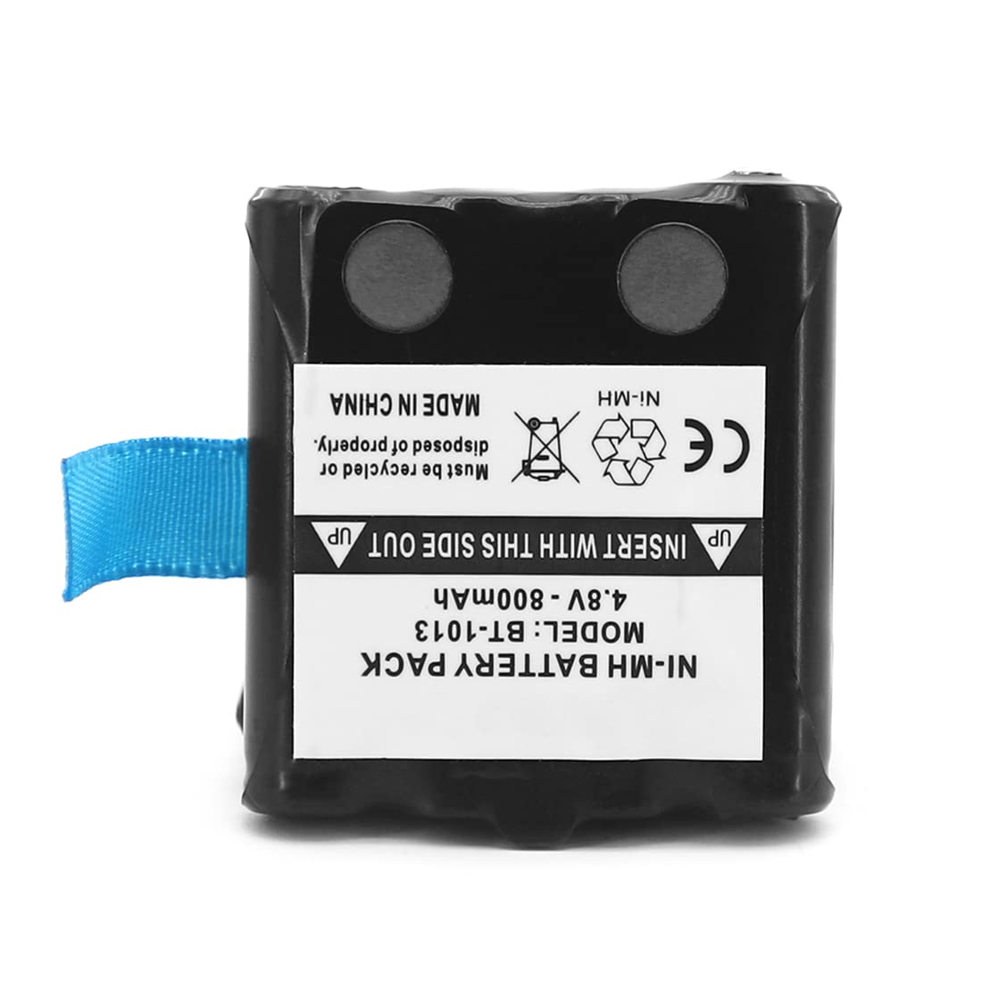 2 X Batterie de Rechange pour Radio Motorola TLKR T80 Extreme T81 Hunter T61 T60 T50 T9 T8 T7 T6 T5 T4 T3 XT180 Walkie Talkie IXNN4002A 00242 800mAh 4.8V AAA Rechargeable Ni-MH