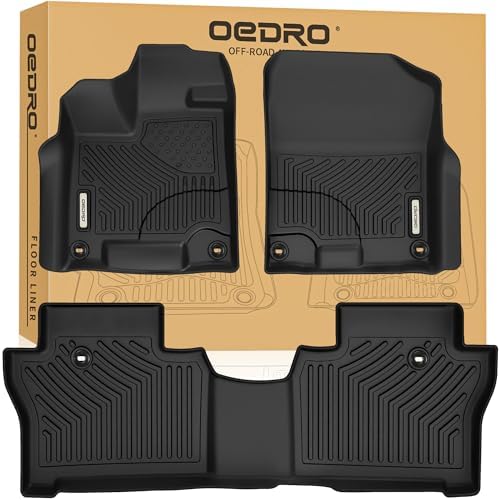 OEDRO Floor Mats Fit for 2019-2025 Honda Passport, All-Weather Pr...