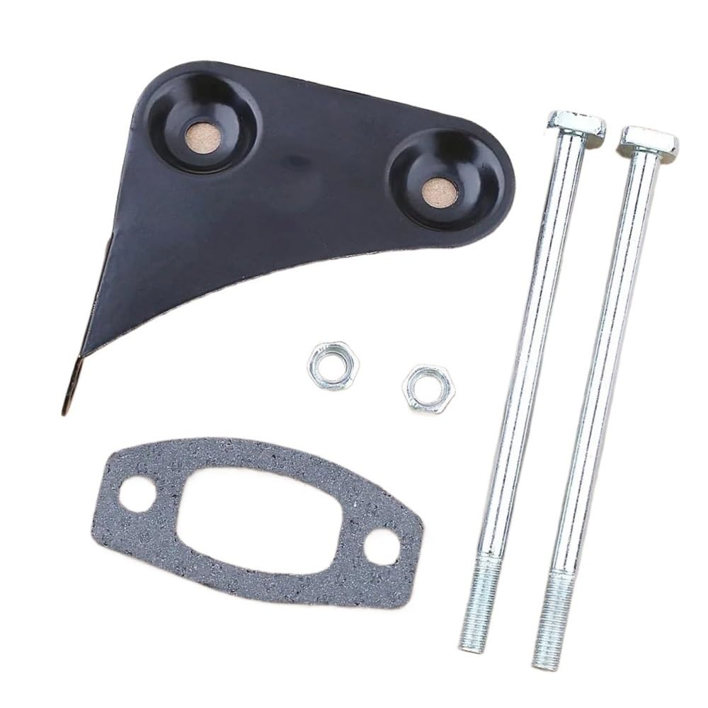 Fixation échappement Husqvarna 55 pour réparer un pot desserré et stopper les vibrations