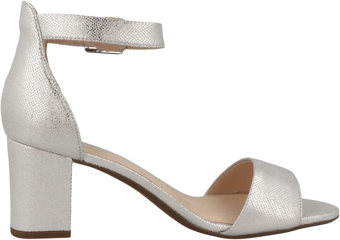Clarks Women's Deva, Metallic Silver, 10.5 US