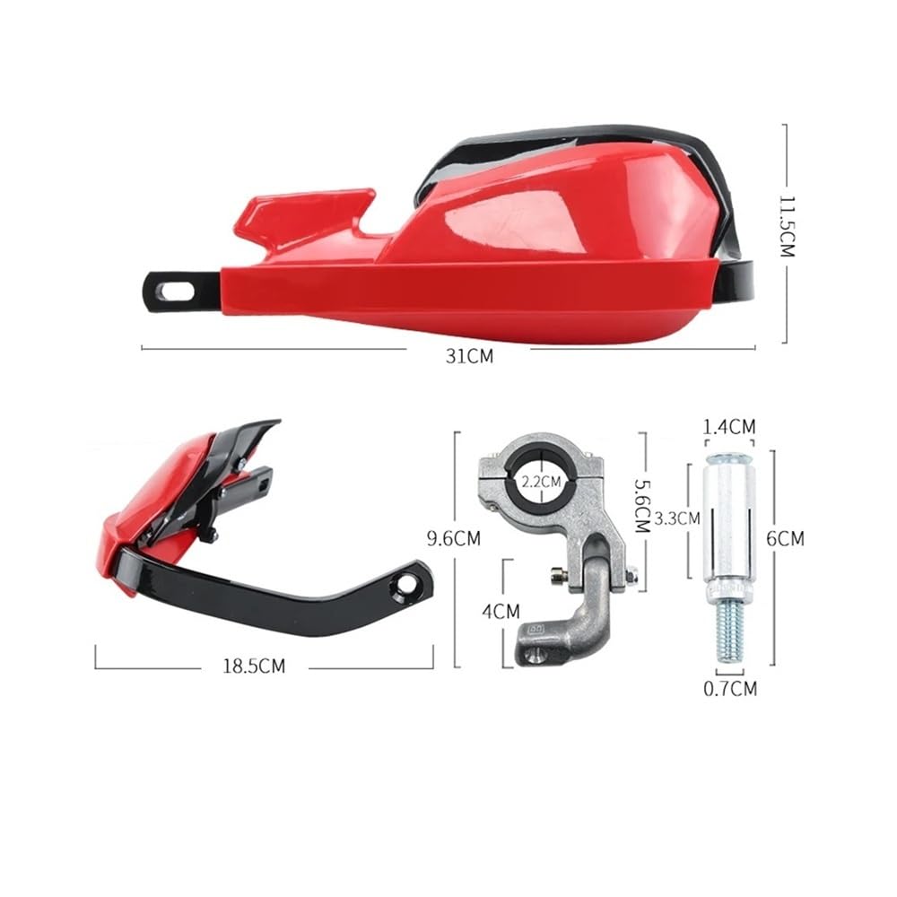 Guardia empuñadura para Motocicleta De 22 Mm Y 28 para