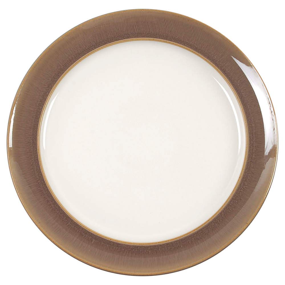Denby Truffle Wide Rimmed Dessert/Salad Plate