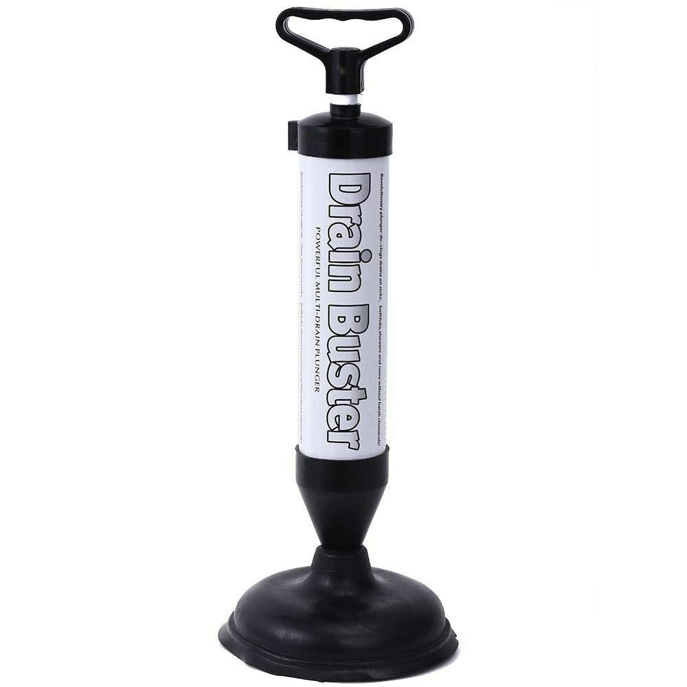 Greenfields Drain Buster Plunger Power Suction Toilet Sink Shower Pipe Clog Sucker Unblocker