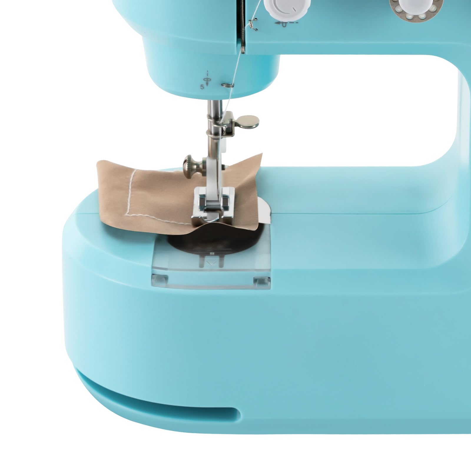 Máquina De Coser Electrónica Portátil Mini Máquina De Coser Principiante Con Iluminación LED,Dos Modos,Para El Hogar, Tienda De Costura, Tienda De Ropa