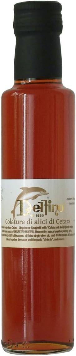 Delfino Cetara Colatura di Alici Anchovy Extract 8.4 Fluid Ounce