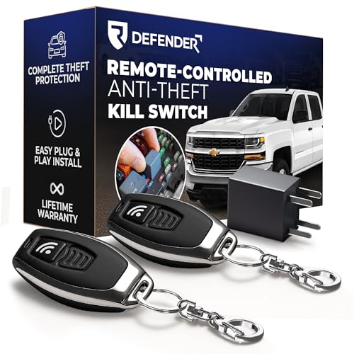 Defender Anti-Theft Intelligent Kill Switch Immobilizer for GM Trucks ('99-'18) Silverado/Sierra...