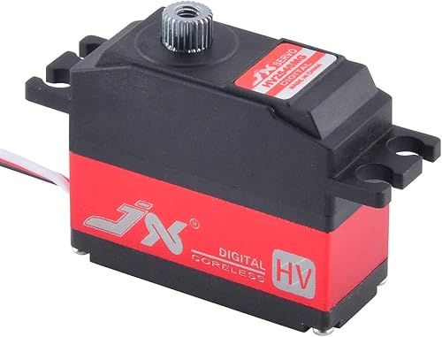 Miniatura 7 de PDI-HV2546MG 0.88 oz Metal Gear Digital High Voltage Tail Servo 180  para RC 450 500 Helicóptero Ala Fija Piezas de Avión