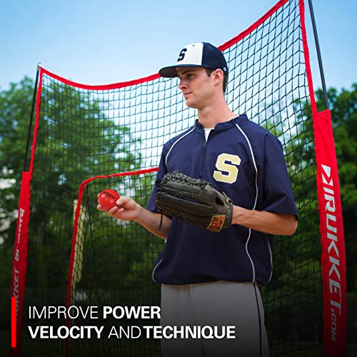 Rukket 15pk Weighted Baseball/Softball Heavy Training Balls, Practice Hitting, Batting and