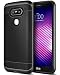 LG G5 Case, Caseology [Wavelength Series] Textured Grip Cover [Black/Black] [Shock Proof] for LG G5 (2016) - Black/Black