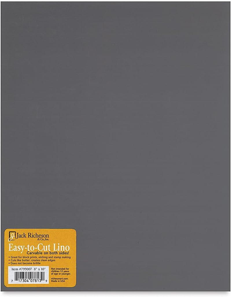 Unmounted Easy-to-Cut Linoleum 8 in. x 10 in.