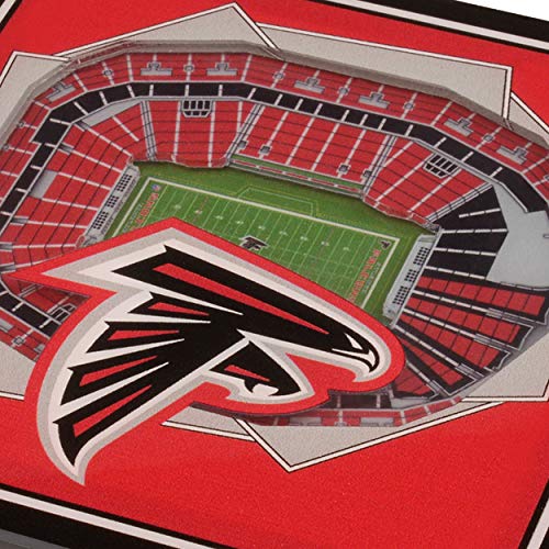 Image of YouTheFan NFL 3D Team StadiumViews 4x4 Coasters - Set of 2