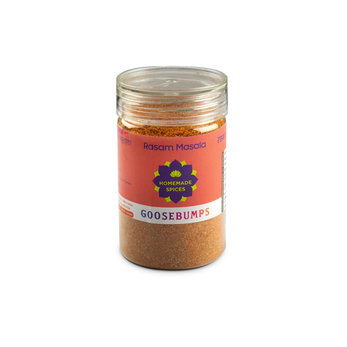 Goosebumps Rasam Masala | Made with 9 Aromatic Spices |100% Natural Ingredients | Ready to use | Artisanal & Authentic | Vegan Spice | No Bulking Agent, artificial colours or preservatives used | 90 GMS (B0CB272MXF) Amazon Price History, Amazon Price Tracker