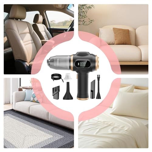 Aspirateur main sans fil rechargeable et dépoussiéreur de clavier