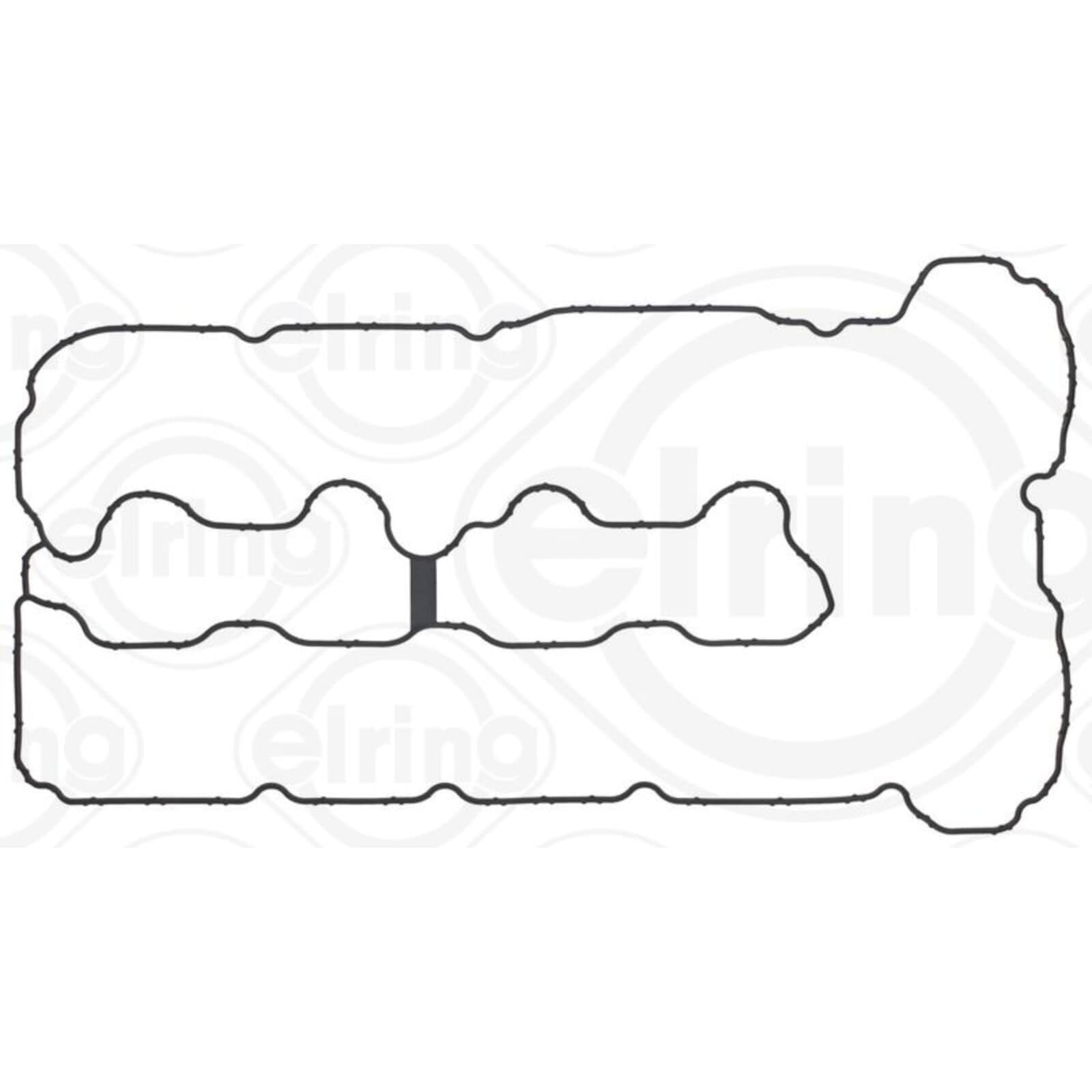 Elring 008.560 Set di Guarnizioni, Guarnizione Coperchio Testata Motore per Cilindro di Cilindro | Compatibile con: BMW 5, 5 Gran Turismo, 5 Touring, 6 Cabriolet, 6 Coupe, 7, X5, X6, WIESMANN GT MF4 Coupe, MF4 Roadster